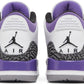 NIKE x AIR JORDAN - Nike Air Jordan 3 Retro Dark Iris Sneakers