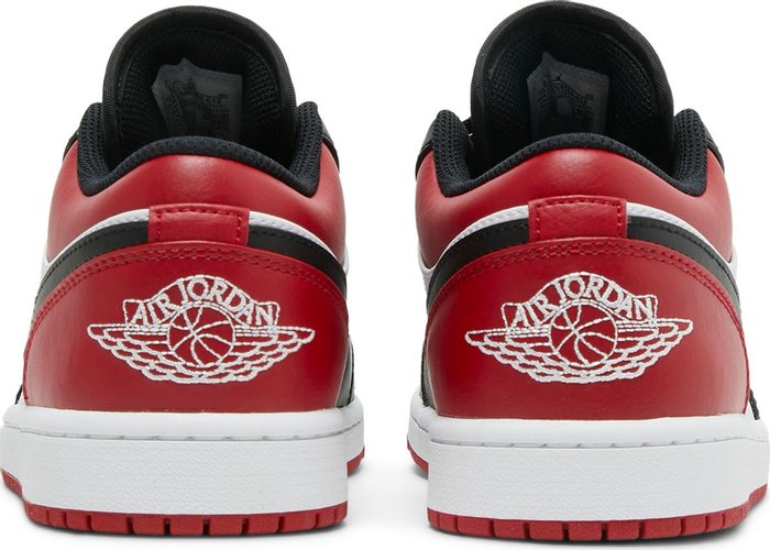 NIKE x AIR JORDAN - Nike Air Jordan 1 Low Bred Toe Sneakers