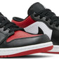 NIKE x AIR JORDAN - Nike Air Jordan 1 Low Bred Toe Sneakers