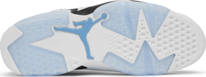 NIKE x AIR JORDAN - Nike Air Jordan 6 Retro UNC Home White Sneakers