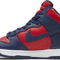 NIKE - Nike SB Dunk High By Any Means - Red Navy x Supreme Sneakers