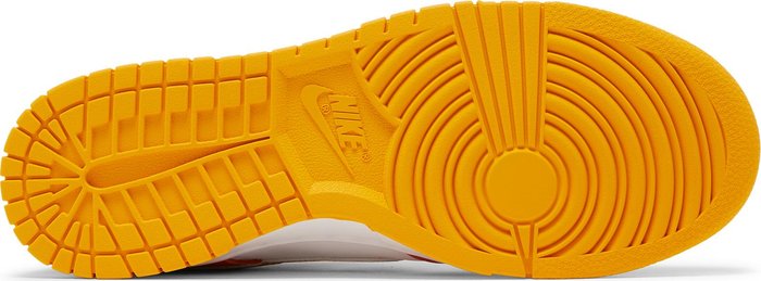 NIKE - Nike Dunk Low Orange University Gold Sneakers (Women)