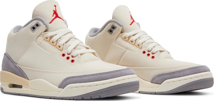 NIKE x AIR JORDAN - Nike Air Jordan 3 Retro SE Muslin Sneakers