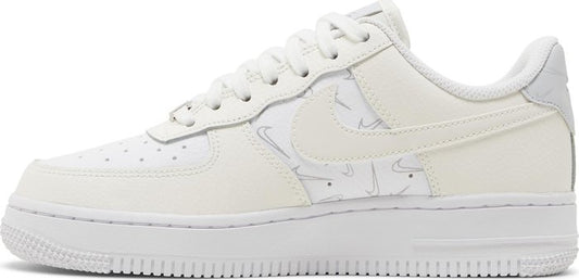 NIKE - Nike Air Force 1 Low '07 Mini Checks Sail Pure Platinum Sneakers (Women)