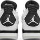 NIKE x AIR JORDAN - Nike Air Jordan 4 Retro Military Black Sneakers