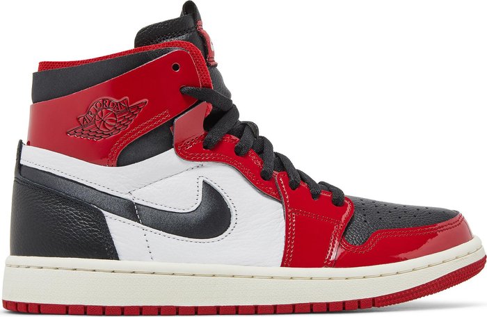 NIKE x AIR JORDAN - Nike Air Jordan 1 High Zoom Air CMFT Patent Chicago Bulls Sneakers (Women)