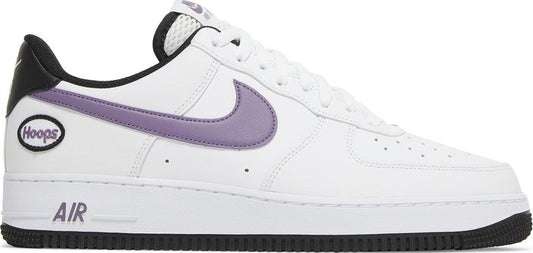 NIKE - Nike Air Force 1 Low '07 LV8 Hoops - White Canyon Purple Sneakers