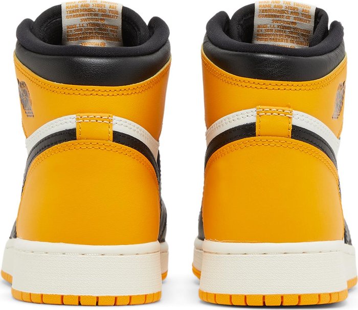NIKE x AIR JORDAN - Nike Air Jordan 1 Retro High OG Yellow Toe Sneakers