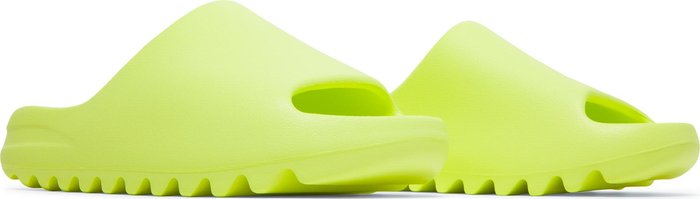 ADIDAS X YEEZY - Adidas YEEZY SLIDE Glow Green Slippers (2022 Restock - Light Colour)