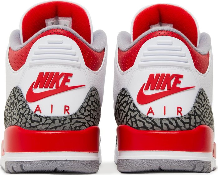 NIKE x AIR JORDAN - Nike Air Jordan 3 Retro Fire Red Sneakers (2022)
