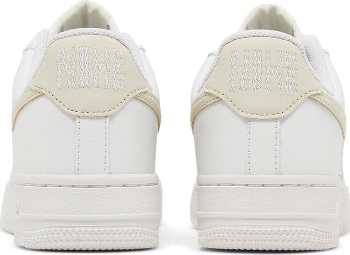 NIKE - Nike Air Force 1 '07 ESS Low Cross Stitch White Fossil Sneakers (Women)