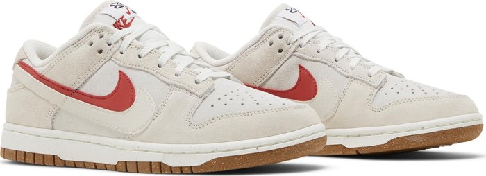 NIKE - Nike Dunk Low SE 85 Double Swoosh Sail Orange Sneakers (Women)