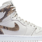 NIKE x AIR JORDAN - Nike Air Jordan 1 Retro High White Snake Sneakers (Women)