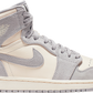 NIKE x AIR JORDAN - Nike Air Jordan 1 Retro High Premium Atmosphere Grey Sneakers (Women)