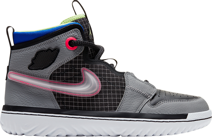 NIKE x AIR JORDAN - Nike Air Jordan 1 High React Multi-Color Sneakers