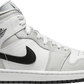 NIKE x AIR JORDAN - Nike Air Jordan 1 Mid Grey Fog Sneakers (Women)