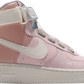 NIKE - Nike Air Force 1 High Utility “Force is Female” Echo Pink Sail Sneakers (Women)