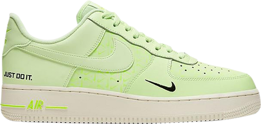 NIKE - Nike Nike Air Force 1 Low Just Do It Barely Volt Sneakers